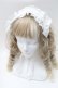 画像1: BABY,THE STARS SHINE BRIGHT / プリンセスドロップヘッドドレス  白 S-25-08-20-002-BA-AC-HR-ZS (1)