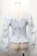 画像2: LIZ LISA / スウィートローズセットアップ  サックス S-25-08-20-014-LO-OP-HR-ZS (2)