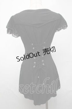 画像2: Ozz oneste / チャイナボタンチュニック  黒 S-25-08-20-019-OO-TO-AS-ZS