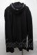 画像2: NieR Clothing / フード付カーディガン  黒 S-25-08-20-020-PU-TO-HR-ZS (2)