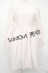 LODISPOTTO / プリーツニットワンピース  ピンク S-25-08-20-026-LO-OP-HR-ZT327