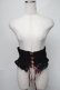 画像1: metamorphose / フリルコルセット  黒 S-25-08-21-001-ME-TO-AS-ZT503 (1)