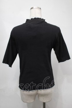 画像2: Candy Stripper / CHERRY MELLOW トップス 2 ブラック S-25-08-21-042-PU-TO-SZ-ZS