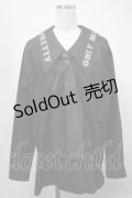 MILKBOY / プリントカラーシャツ  黒 S-25-08-21-043-MB-BL-AS-ZT504
