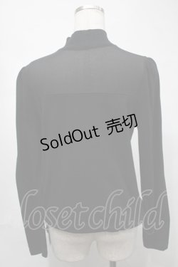 画像2: Jamie エーエヌケー / バラ刺繍トップス  黒 S-25-08-21-046-LO-TO-AS-ZT504
