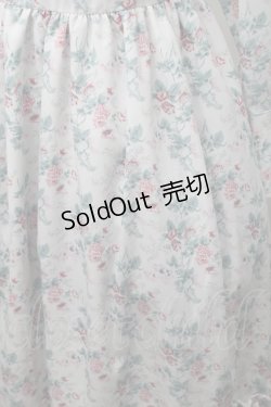 画像4: Kurumi Collaboration / KRハナジゴスリーブワンピース  白 S-25-08-21-049-LO-OP-SZ-ZT0826S