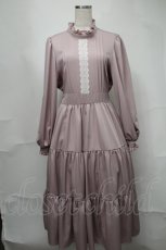 画像1: m petit by misako / レースデザインワンピース  ピンク S-25-08-21-058-LO-SK-AS-ZT505 (1)