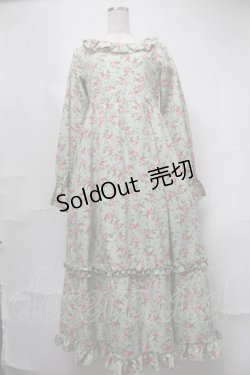 画像1: LOLITAその他 / 星名桜子コラボワンピース  グリーン S-25-08-21-061-LO-OP-HR-ZT505