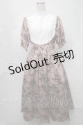 m petit by misako / トワルドジュイワンピース  ピンクベージュ S-25-08-21-066-LO-OP-HR-ZT506