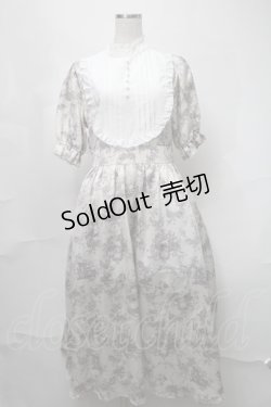 画像1: m petit by misako / トワルドジュイワンピース  ベージュ S-25-08-21-067-LO-OP-HR-ZT505