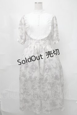 画像1: m petit by misako / トワルドジュイワンピース L キナリ S-25-08-21-068-LO-OP-HR-ZT506