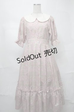 画像1: m petit by misako / NINA’Sコラボトワルドジュイワンピース S ピンク S-25-08-21-070-LO-OP-AS-ZT505