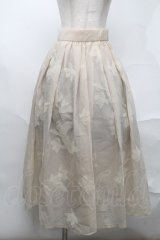 tocco / シアーロングスカート  ベージュ S-25-08-21-1039-LO-SK-AS-ZS