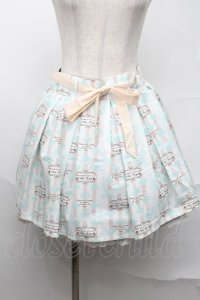 Ank Rouge / 総柄スカート  白ｘグリーン S-25-08-21-1040-CA-SK-AS-ZS