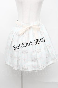 画像1: Ank Rouge / 総柄スカート  白ｘグリーン S-25-08-21-1040-CA-SK-AS-ZS