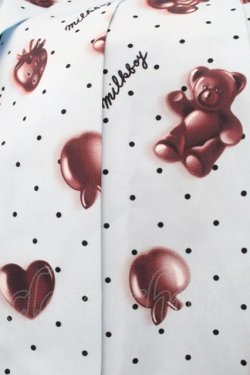 画像3: MILK / Gummiesプリーツスカート  サックス S-25-08-21-1047-ML-SK-AS-ZS