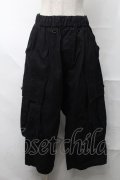 Deorart / サルエルパンツ  黒 S-25-08-21-1057-PU-PA-AS-ZS