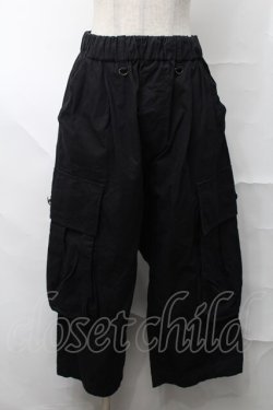 画像1: Deorart / サルエルパンツ  黒 S-25-08-21-1057-PU-PA-AS-ZS