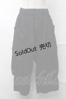 画像1: Deorart / サルエルパンツ  黒 S-25-08-21-1057-PU-PA-AS-ZS