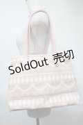 Q-pot. / ストロベリーホイップクリーム　トートバッグ  ピンク S-25-08-21-1007-QP-BG-AS-ZS