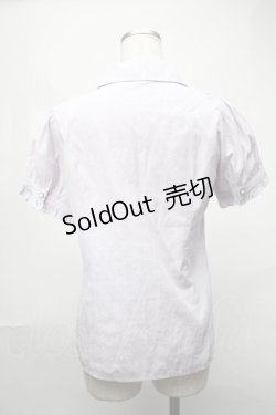 画像2: Blue rouge / 半袖ブラウス  ラベンダー S-25-08-21-1011-CA-BL-HR-ZT352