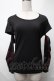 画像1: Qutie Frash / アームカバー付きTシャツ  黒 S-25-08-21-1013-QU-TO-AS-ZS (1)