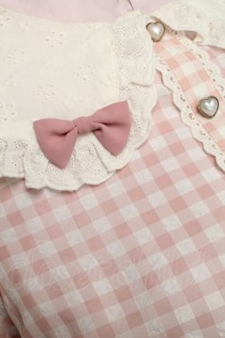 画像3: meiify memory / LOVE for Ginghamろりーたワンピース M ピンク S-25-08-21-1022-LO-OP-AS-ZS