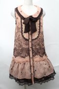axes femme / トップス  オレンジｘブラウン S-25-08-21-1033-AX-TO-AS-ZS