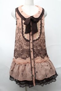 axes femme / トップス  オレンジｘブラウン S-25-08-21-1033-AX-TO-AS-ZS