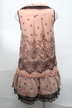 画像2: axes femme / トップス  オレンジｘブラウン S-25-08-21-1033-AX-TO-AS-ZS