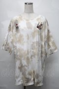 PUNK / タイダイTシャツ  オフ S-25-08-21-012-PU-TO-AS-ZS