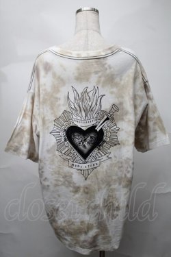画像2: PUNK / タイダイTシャツ  オフ S-25-08-21-012-PU-TO-AS-ZT503