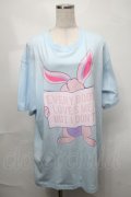 MILKBOY / HATE BUNNY　TEE L サックス S-25-08-21-020-MB-TS-AS-ZS