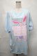 画像1: MILKBOY / HATE BUNNY　TEE L サックス S-25-08-21-020-MB-TS-AS-ZT504 (1)