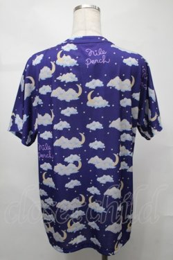 画像2: Nile Perch / 夜空プリントTシャツ  紫 S-25-08-21-023-LO-TO-AS-ZT504