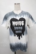 NOISE NOISE NOISE / NOISEプリントTシャツ  グレー S-25-08-21-026-PU-TS-AS-ZS