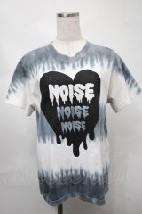NOISE NOISE NOISE / NOISEプリントTシャツ  グレー S-25-08-21-026-PU-TS-AS-ZS