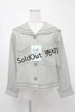 画像1: Physical Drop / セーラージャケット  イエローグリーン S-25-08-21-028-LO-JA-AS-ZT504