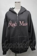 Rose Muse / ロゴパーカー  グレー S-25-08-21-035-LO-TO-AS-ZS