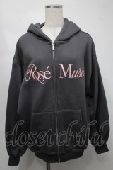 Rose Muse / ロゴパーカー  グレー S-25-08-21-035-LO-TO-AS-ZS