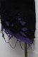 画像3: CIVARIZE / Poisonous クラッシュ加工フェイクレイヤードタンクトップ 44 黒ｘ紫 S-25-08-22-1011-GO-TO-AS-ZS (3)