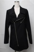 CIVARIZE / Inveterate ライダーステーラードジャケット 44 黒 S-25-08-22-1012-GO-JA-AS-ZS