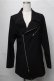 画像1: CIVARIZE / Inveterate ライダーステーラードジャケット 44 黒 S-25-08-22-1012-GO-JA-AS-ZS (1)