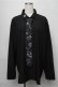 画像1: CIVARIZE / ネクタイ付き刺繍デザインシャツ F ブラック S-25-08-22-1015-GO-BL-SZ-ZS (1)