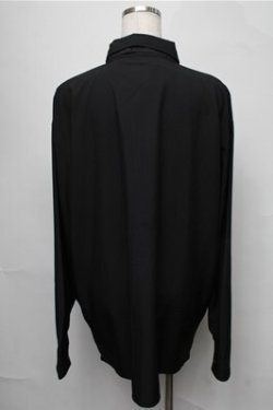 画像2: CIVARIZE / ネクタイ付き刺繍デザインシャツ F ブラック S-25-08-22-1015-GO-BL-SZ-ZS