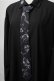 画像3: CIVARIZE / ネクタイ付き刺繍デザインシャツ F ブラック S-25-08-22-1015-GO-BL-SZ-ZS (3)