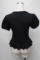 画像2: BABY,THE STARS SHINE BRIGHT / マリー・アントワネットTシャツ  黒 S-25-08-22-1016-BA-OP-HR-ZT499 (2)
