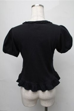 画像2: BABY,THE STARS SHINE BRIGHT / マリー・アントワネットTシャツ  黒 S-25-08-22-1016-BA-OP-HR-ZS