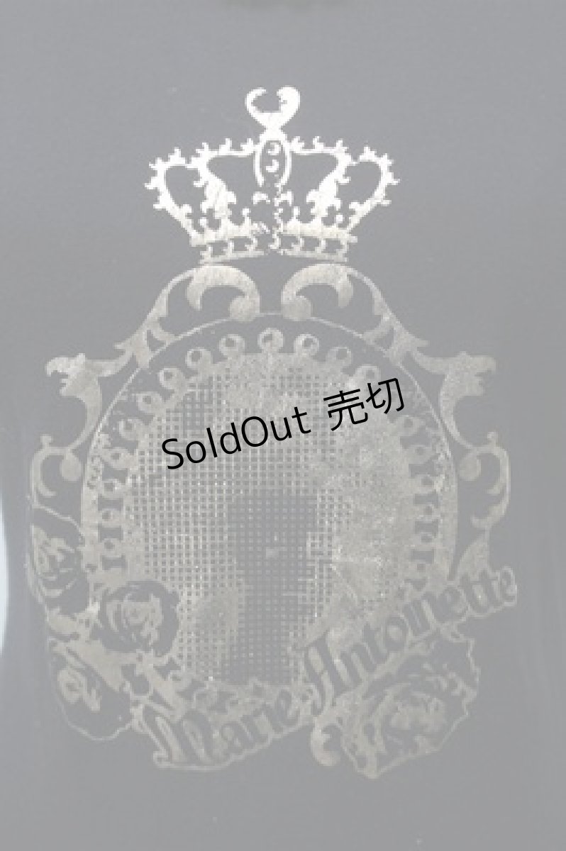 画像3: BABY,THE STARS SHINE BRIGHT / マリー・アントワネットTシャツ  黒 S-25-08-22-1016-BA-OP-HR-ZT499 (3)