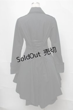 画像2: ATELIER BOZ / ディーンジャケットワンピース  黒 S-25-08-22-1022-EL-OP-HR-ZS